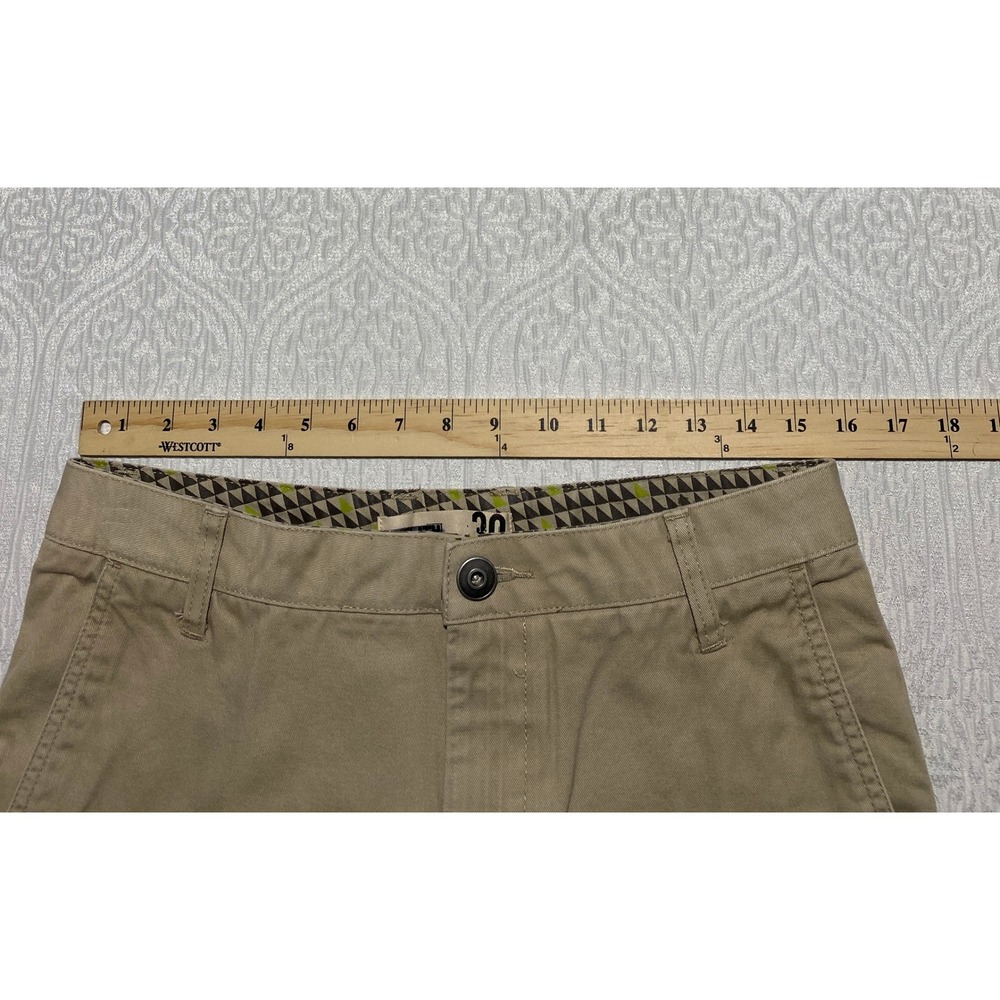Utility Mens Size 30 Beige Cotton Casual Chino Shorts Utility - Picture 4 of 8